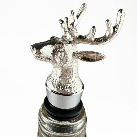 Stag Bottle Stopper by The Just Slate Company