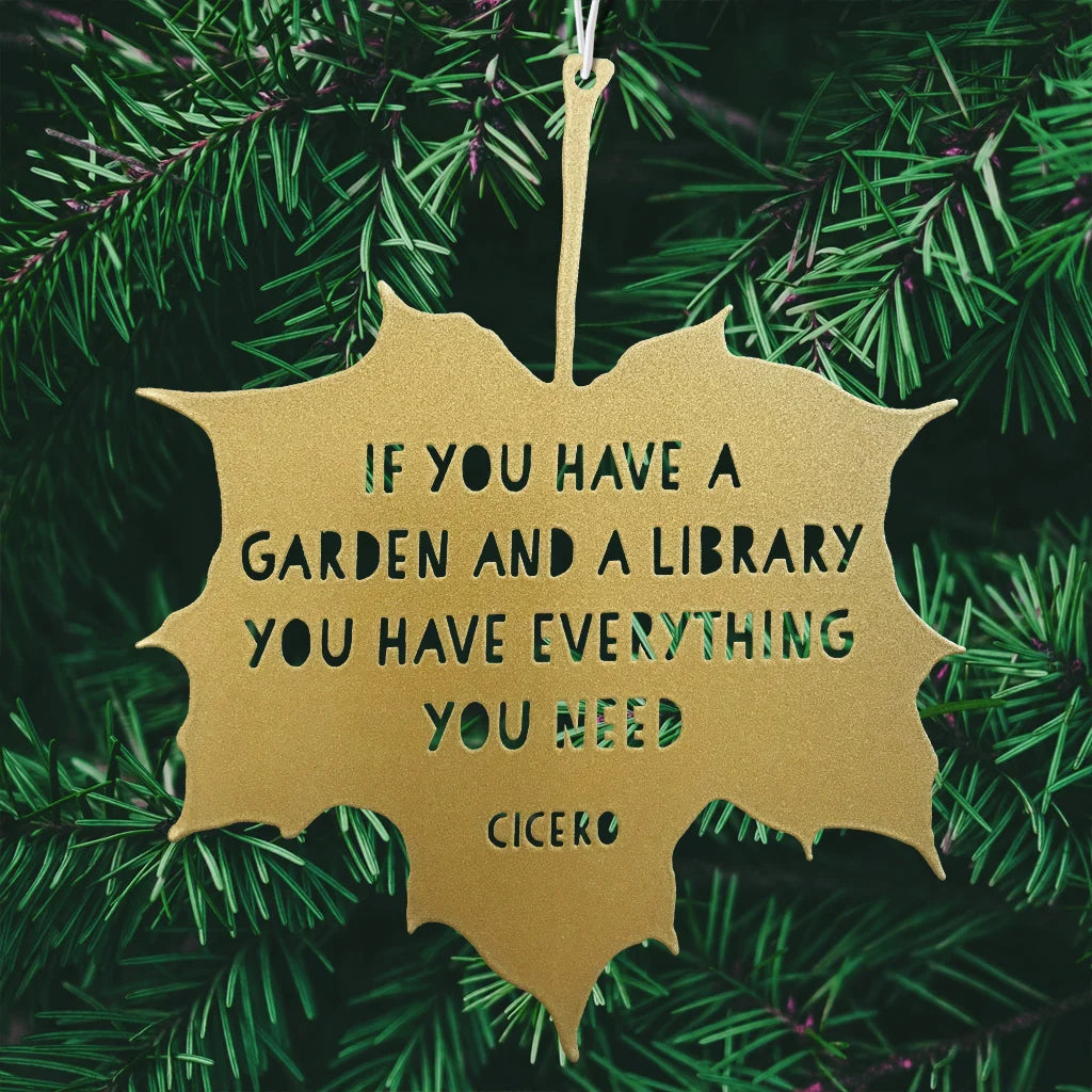 Metal Leaf Quote
