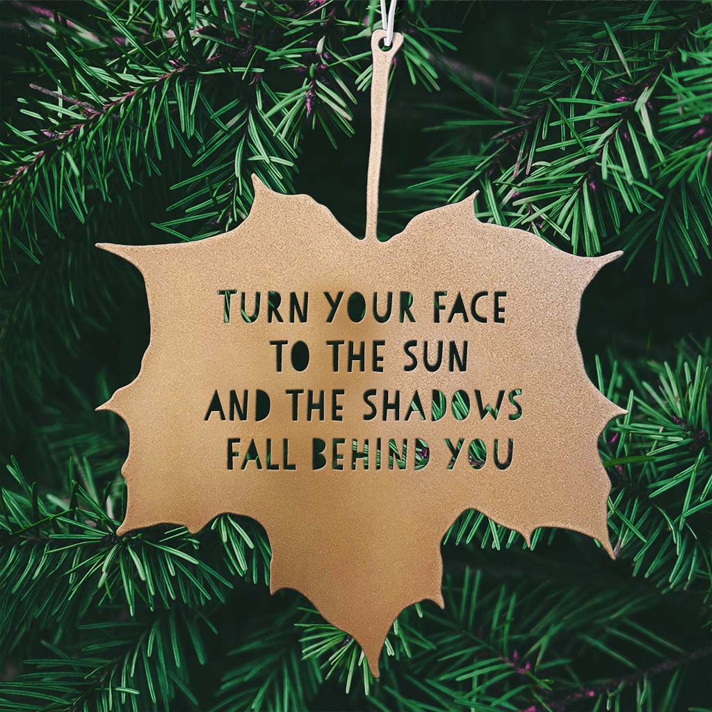 Metal Leaf Quote