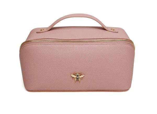 Large Pink Luxury Train Beauty Case by The Nook