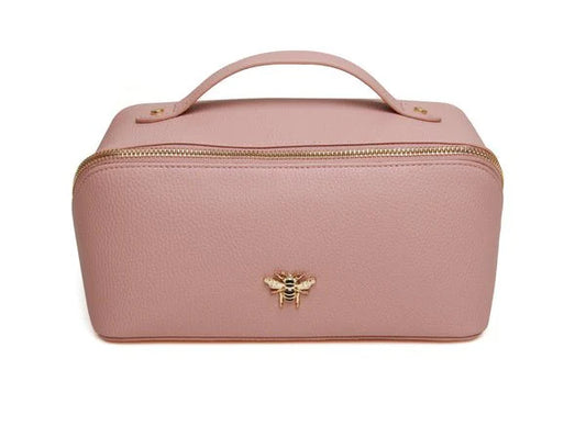 Large Pink Luxury Train Beauty Case by The Nook