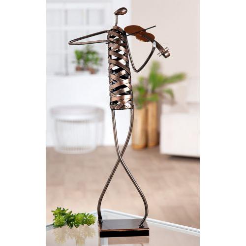 Ribbon Violin Sculpture