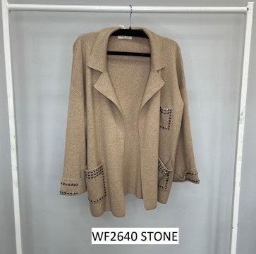 Stone Edge to Edge revere cardigan - The Nook