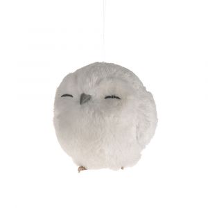 White Hanging Owl