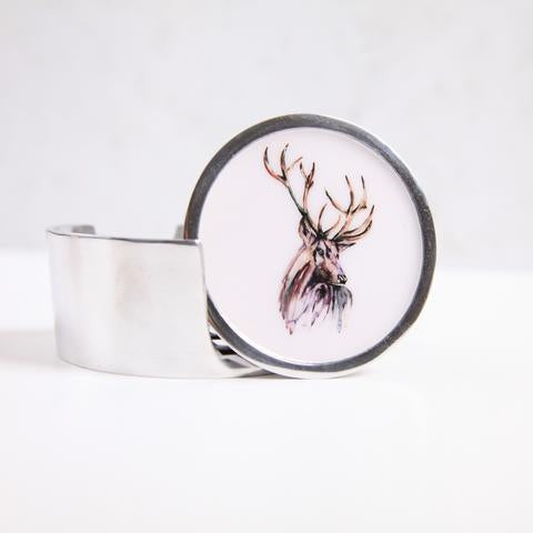 Stag Coasters - Set of 6