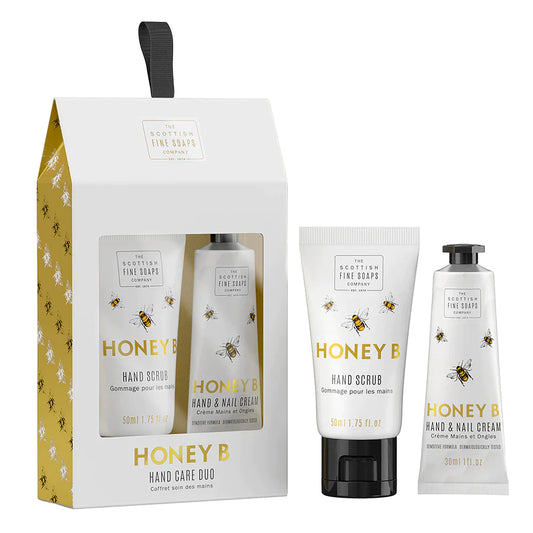 Honey B Handcare Duo Gift Set by The Scottish Fine Soaps Company