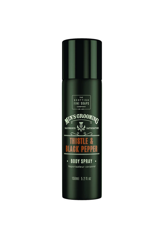 Thistle & Black Pepper Body Spray by The Scottish Fine Soaps Company