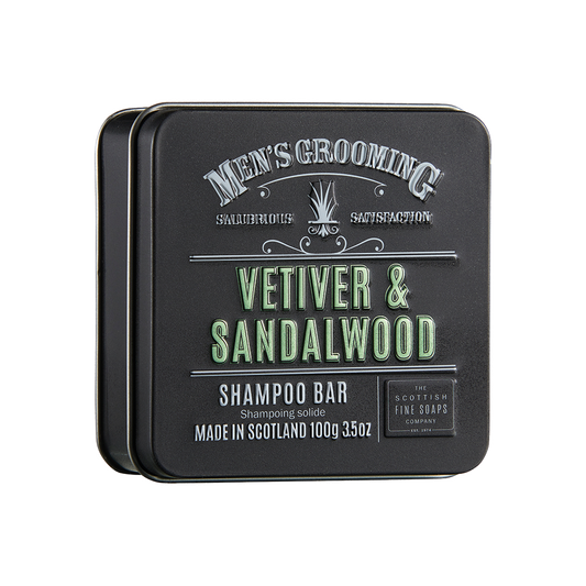 Vetiver & Sandalwood Shampoo Bar by The Scottish Fine Soaps Company