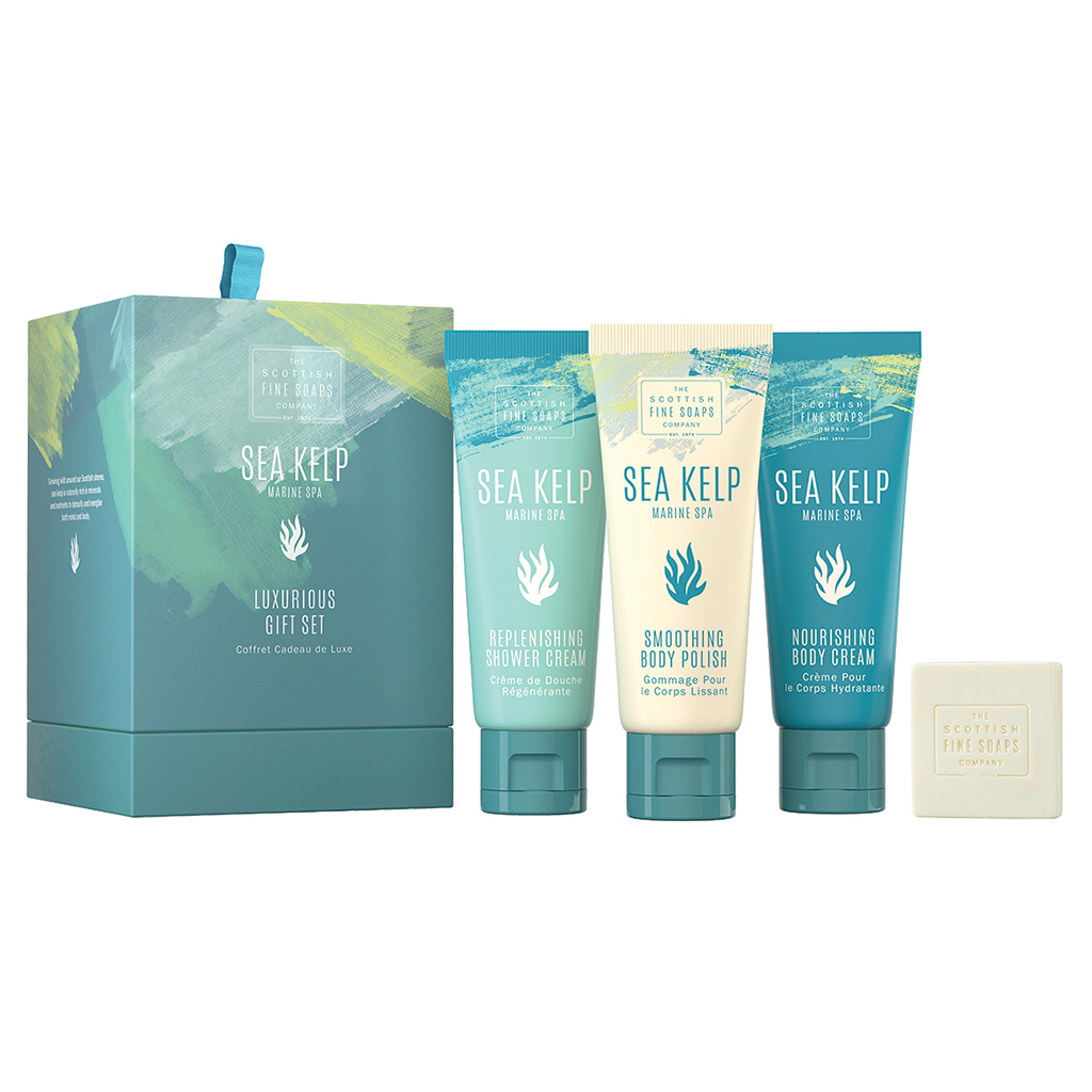 Sea Kelp Luxurious Gift Set by The Scottish Fine Soaps Company