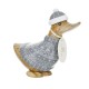 Grey Alpine Christmas Ducky by DCUK