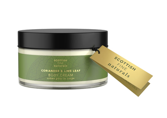 Coriander & Lime Leaf Body Cream by The Scottish Fine Soaps Company