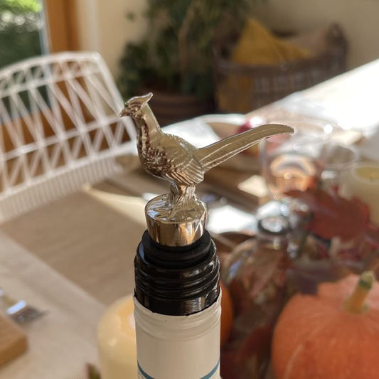 Bottle Stopper - Pheasant by The Just Slate Company
