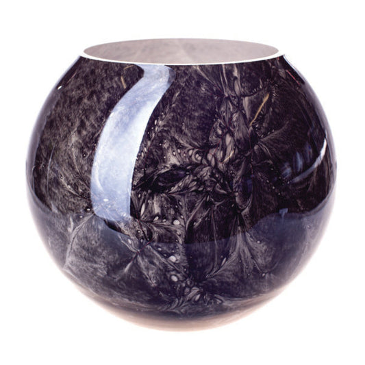 Medium Vase/Bowl in Black Marble