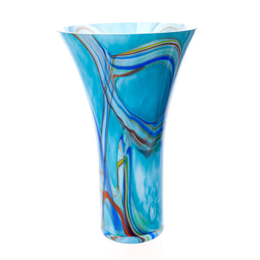 Classic Vase in Oceanic Rainbow