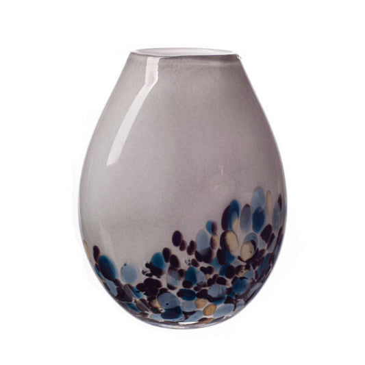 Large Oval Vase in Blue Dynasty