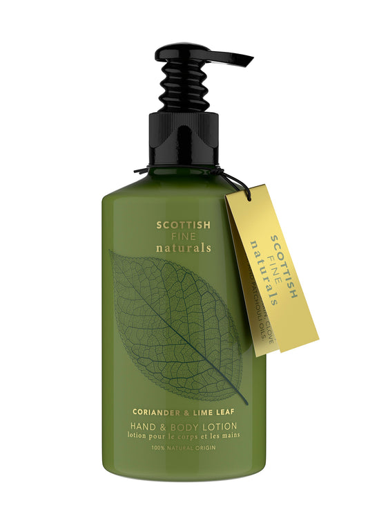 Coriander & Lime Leaf Hand & Body Lotion by The Scottish Fine Soaps Company