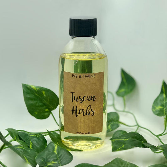 Tuscan Herbs (250ml) Diffuser Refill from Ivy & Twine