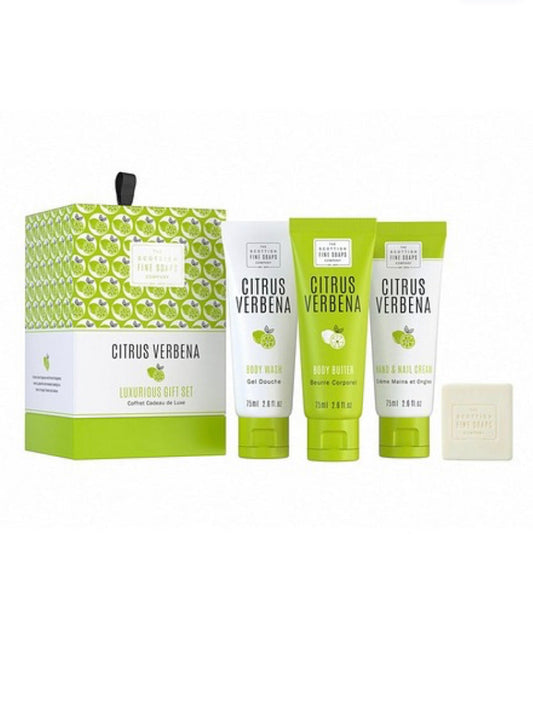 Citrus Verbena Luxurious Gift Set by The Scottish Fine Soaps Company