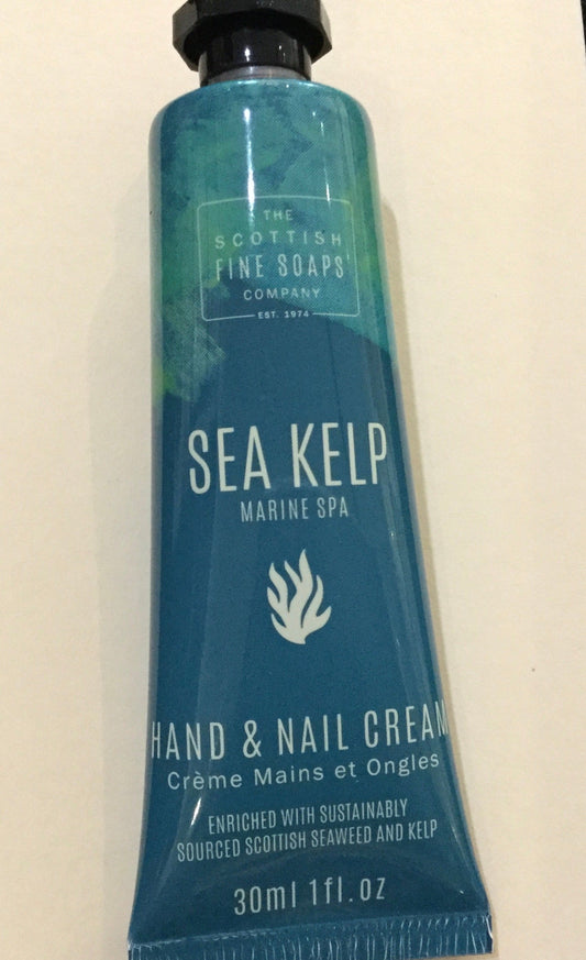 Sea Kelp Marine Spa Hand & Nail Cream 30ml by The Scottish Fine Soaps Company
