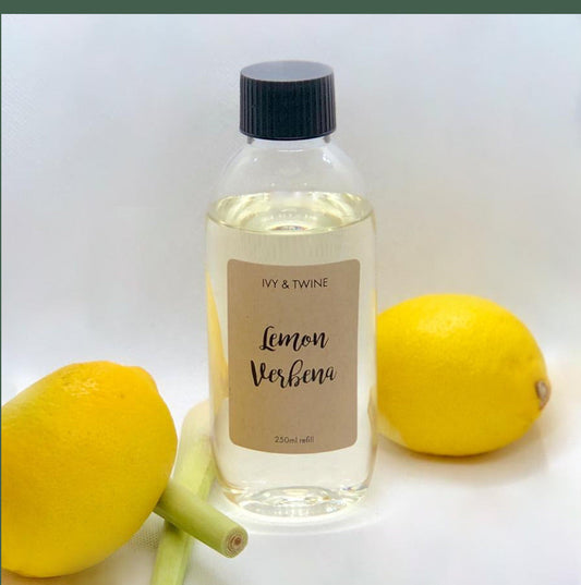 Lemon & Verbena (250ml) Diffuser Refill from Ivy & Twine