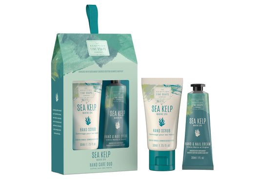 Sea Kelp Tube Handcare Duo Gift Set by The Scottish Fine Soaps Company