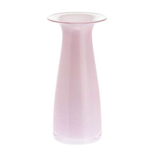 Juno Dusky Pink Tall Vase by Dartington