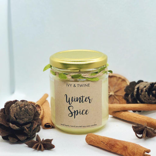 Winter Spice (190g) Candle from Ivy & Twine